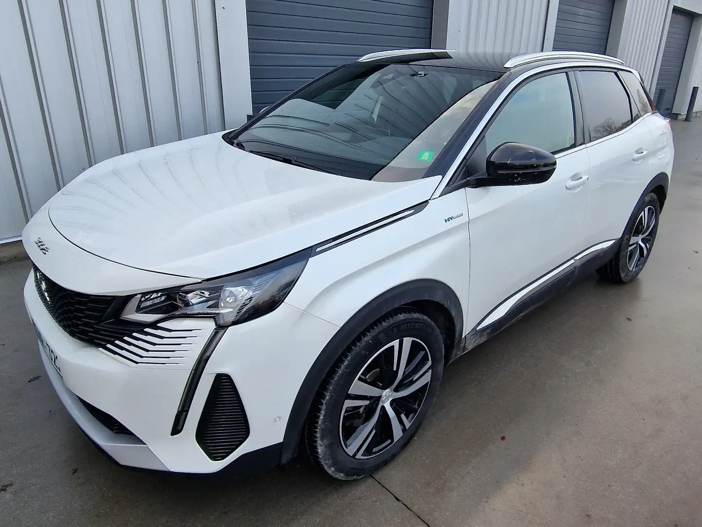 Peugeot 3008 1.6 Hybrid 225 PHEV GT (EU6.4) Wit - 1