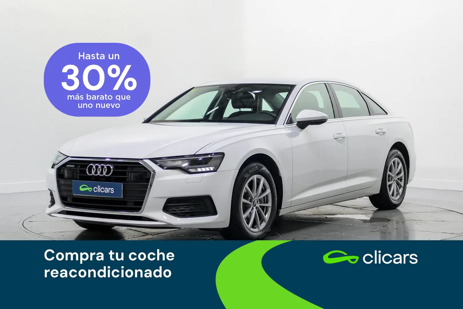 Audi A6 40 TDI quattro-ultra S tronic Blanco - 1