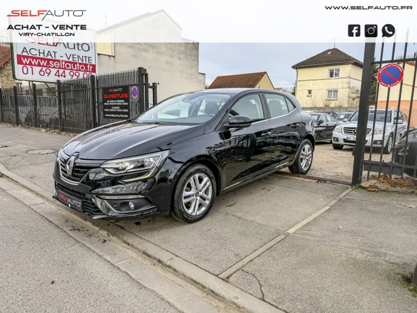 Renault Megane 1.3 TCE 115CH FAP LIFE Noir - 1