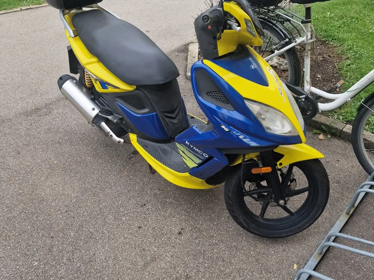 Kymco Super 8 50cc/4T Galben - 2