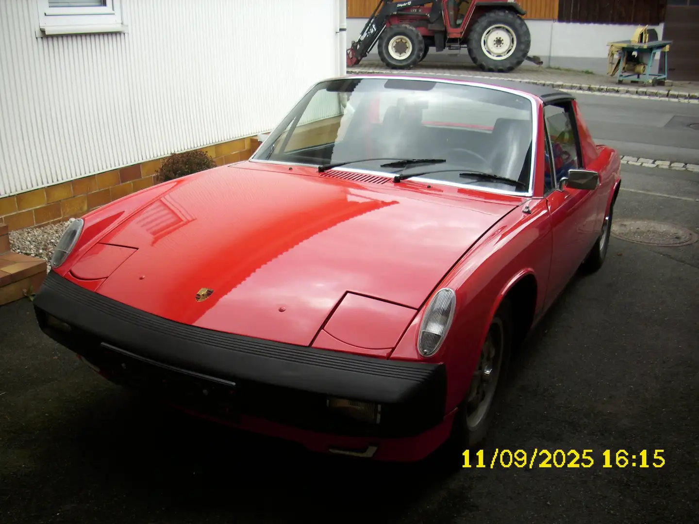 Porsche 914 silverline Rot - 1