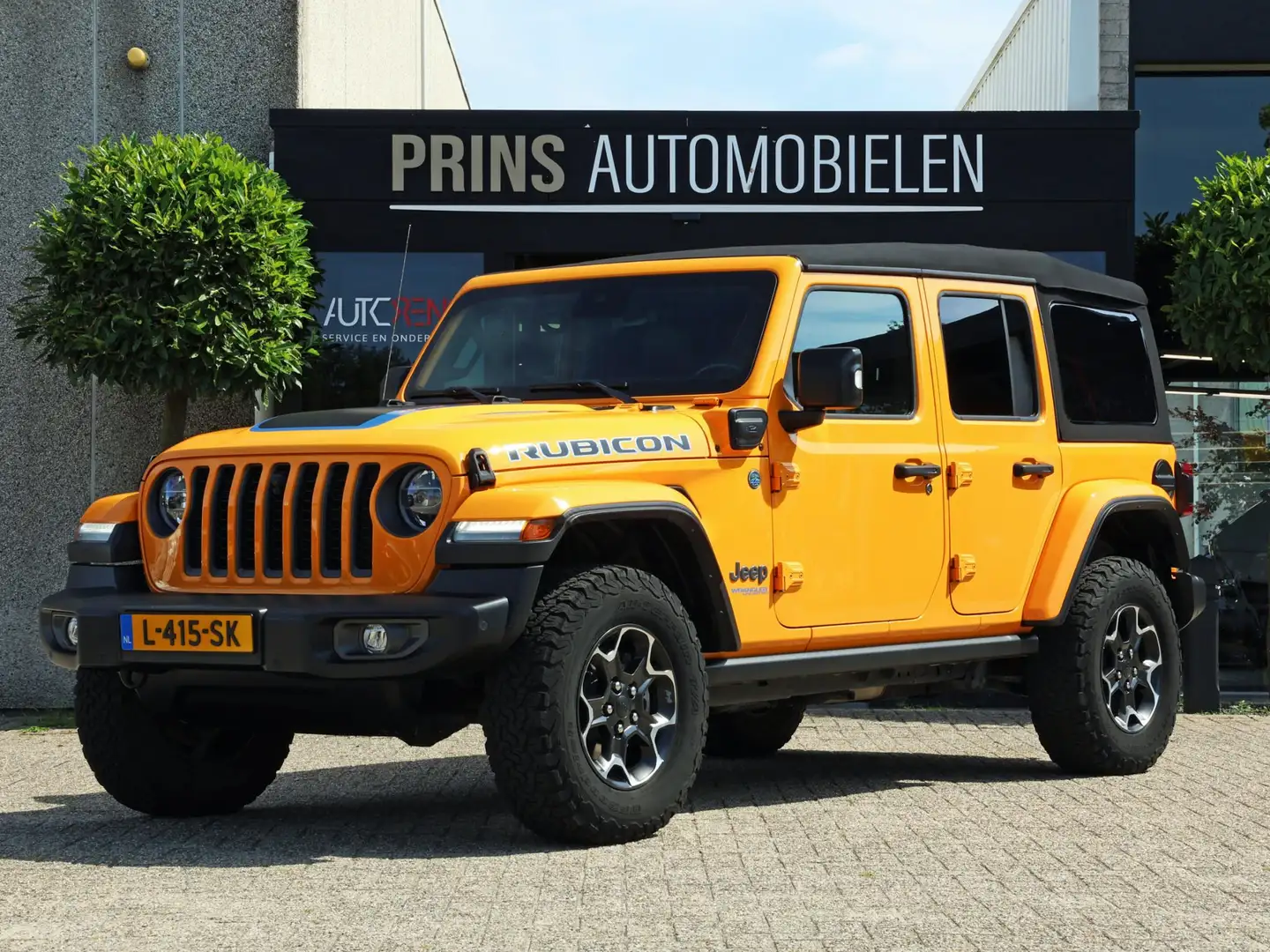 Jeep Wrangler Unlimited 4xe 380 Rubicon Dualtop|Soft+Hardtop Geel - 2