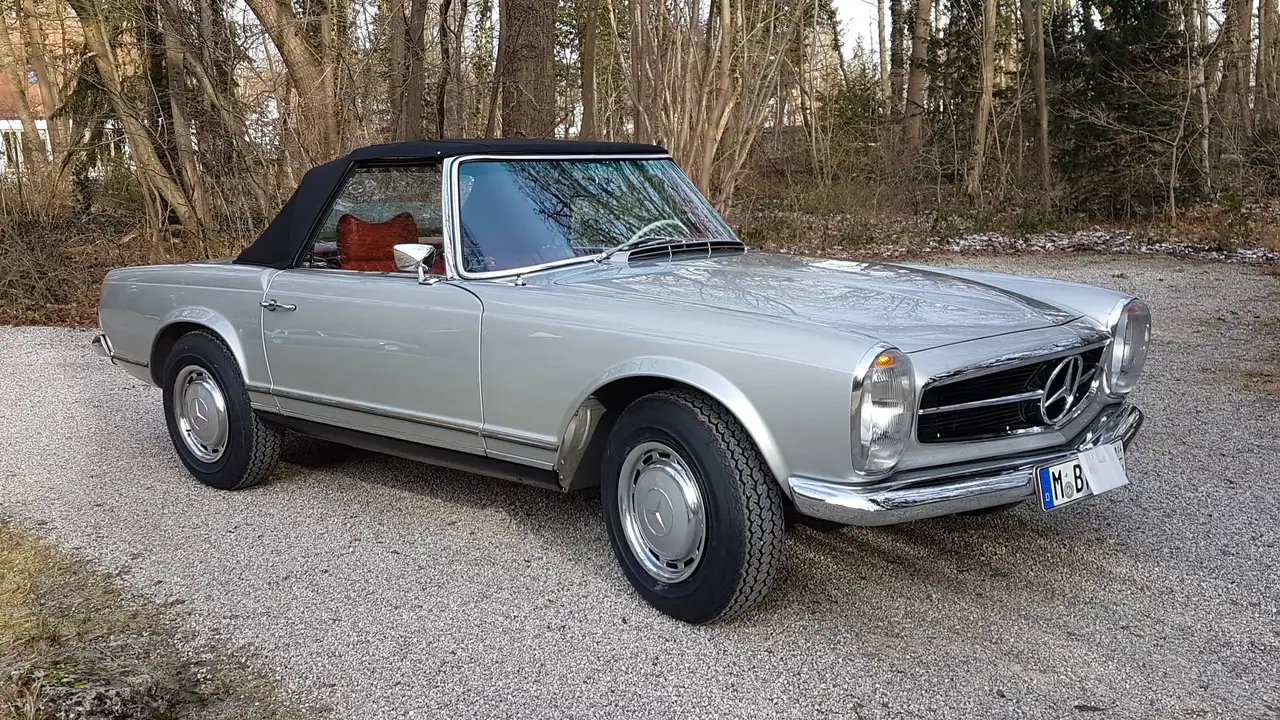 Mercedes-Benz SL 280 originale Werks ZF 5 - Top restauriert, foto 7
