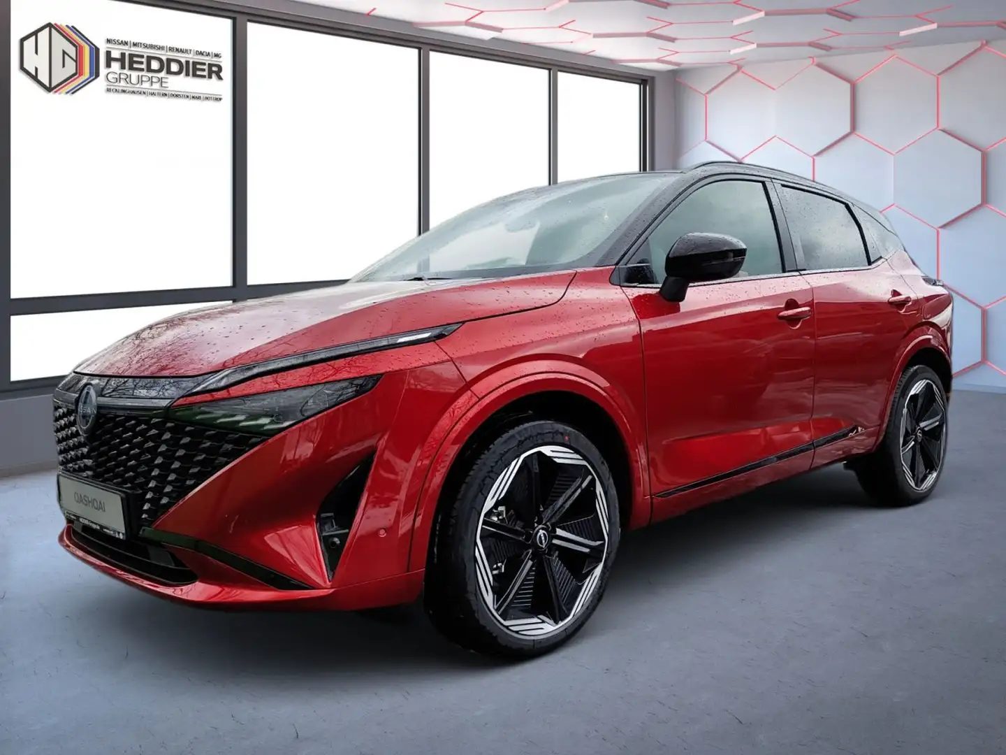 Nissan Qashqai N-Design e-Power*NAVI*PGD*BOSE*KAMERA*SH Rot - 1