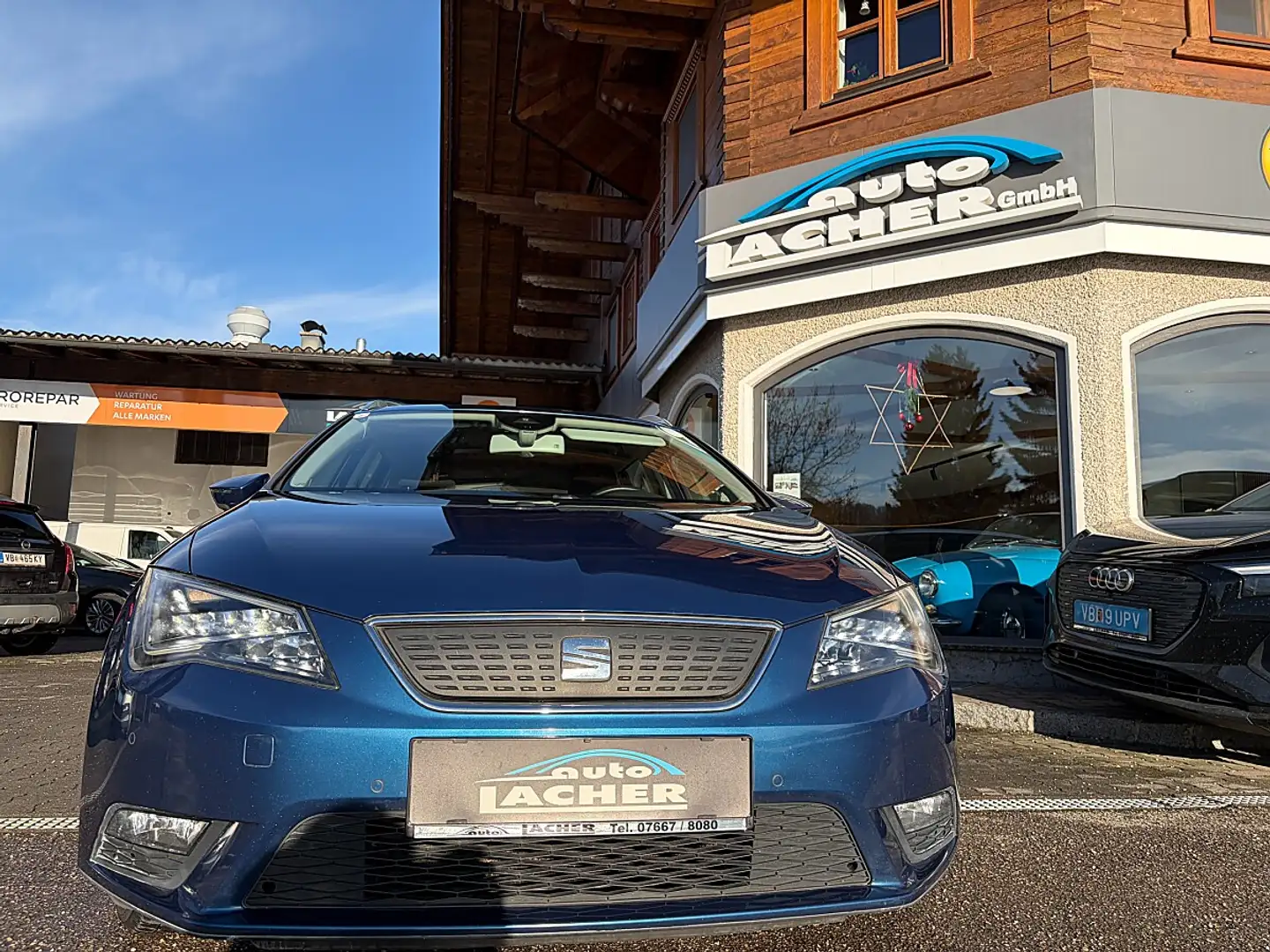 SEAT Leon ST Style 1,6 TDI CR*Voll LED*Navi*Sitzheizung* Blau - 2