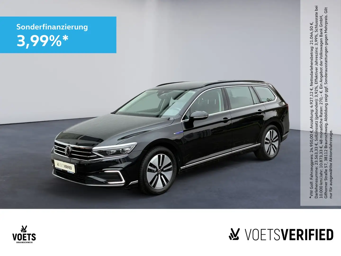 Volkswagen Passat Variant GTE 1.4 TSI eHybrid DSG RearView+MATRIX-LED+SHZ Schwarz - 1