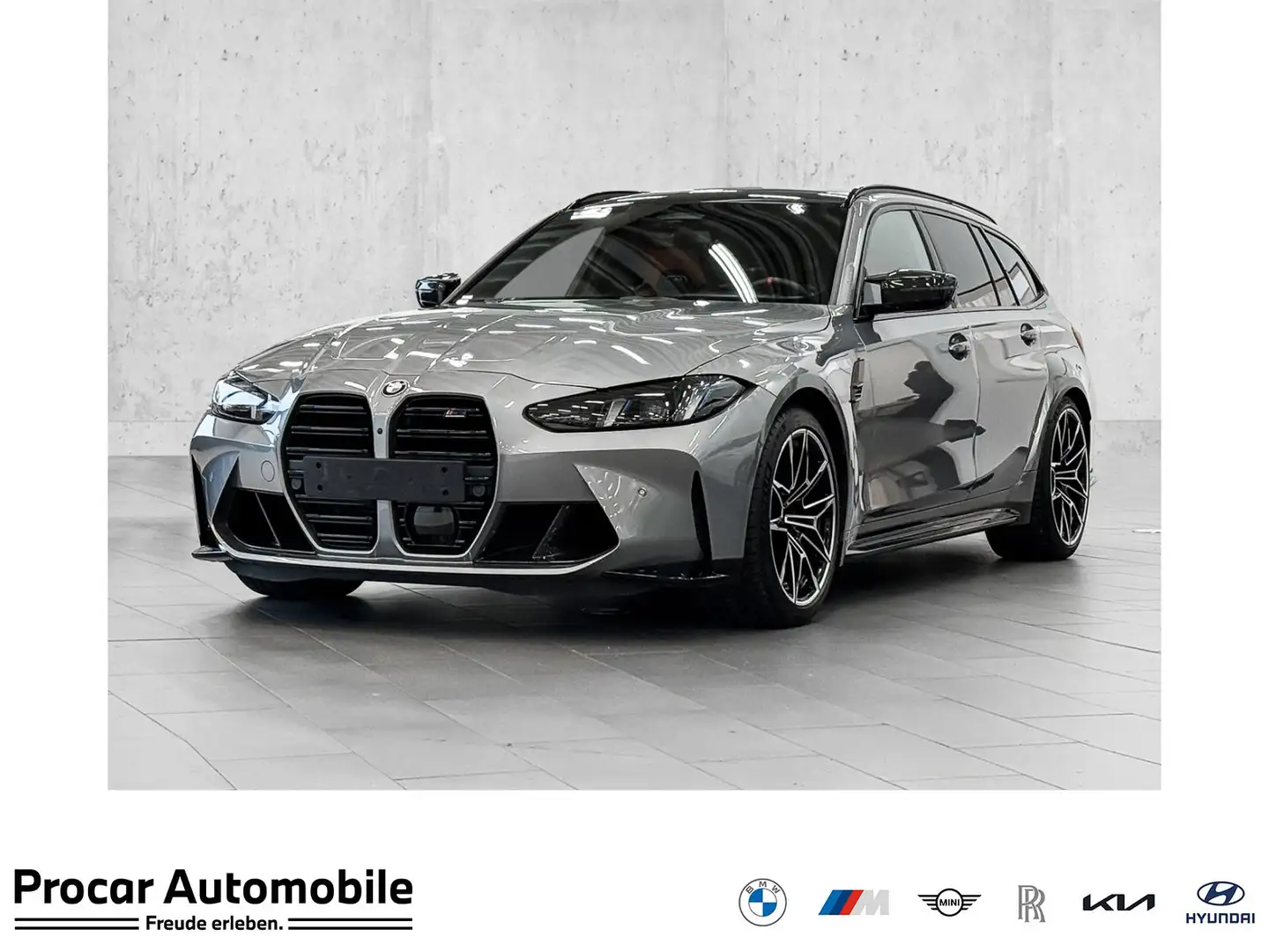 BMW M3 Competition MxDrive Touring HUD+ACC+H&K+360°+CARBO Grau - 1