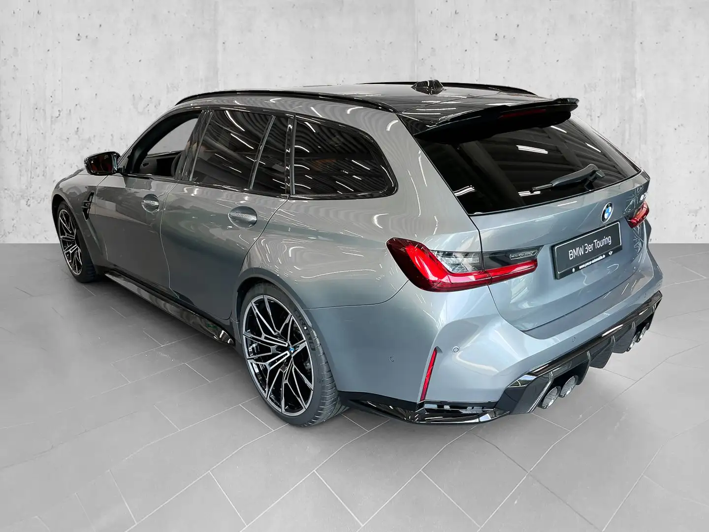 BMW M3 Competition MxDrive Touring HUD+ACC+H&K+360°+CARBO Grau - 2