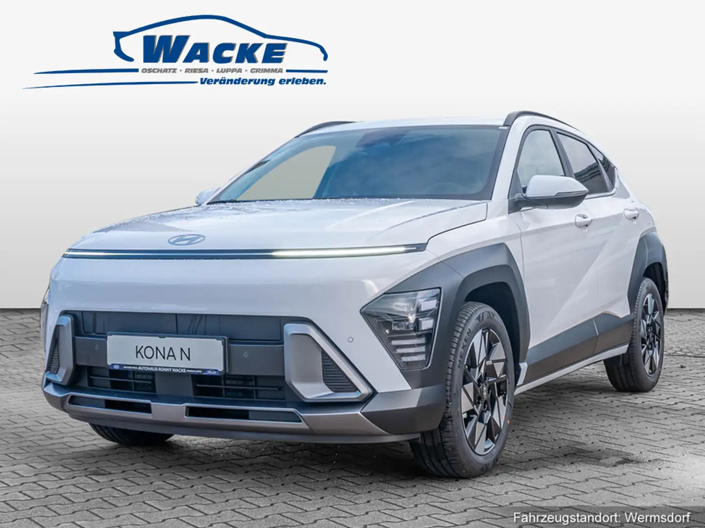 Hyundai KONA 1.6 T-GDI Trend Hybrid 2WD Weiß - 1