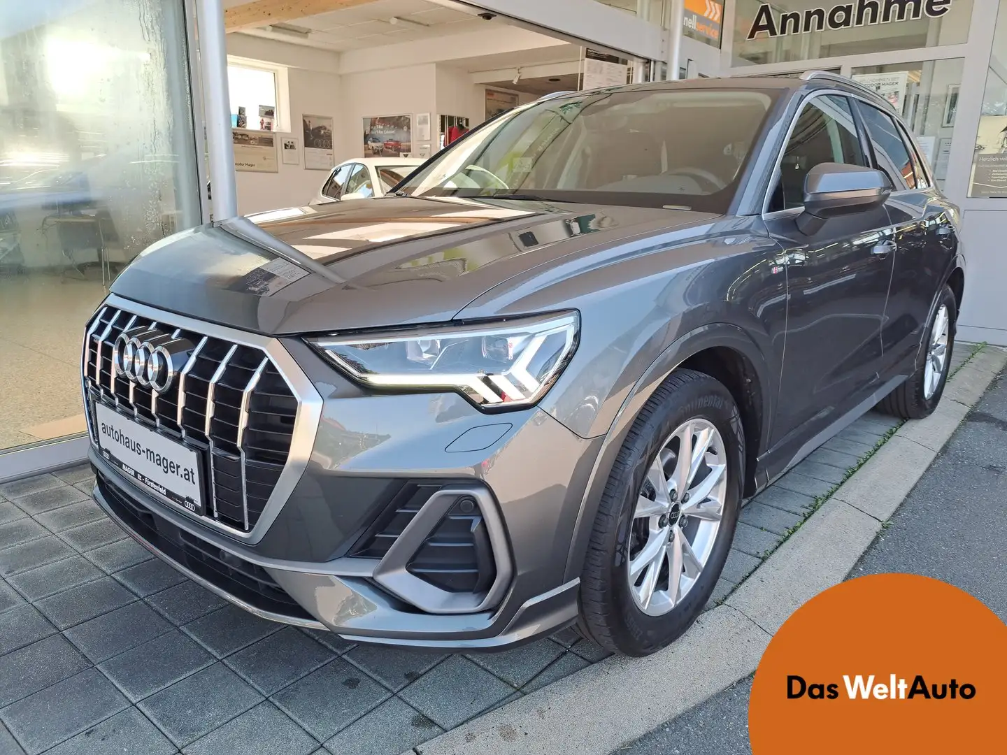 Audi Q3 35 TDI quattro S line exterieur Gris - 1