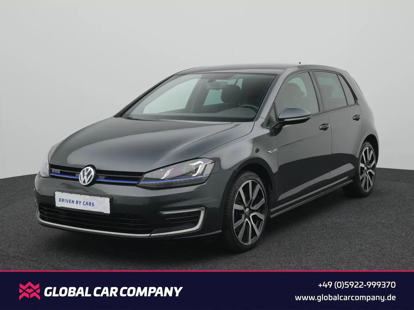 Volkswagen Golf GTE,LED,NAVI,KEYLESS,SHZ,KLIMAAUTO,PDC,BT Gris - 1