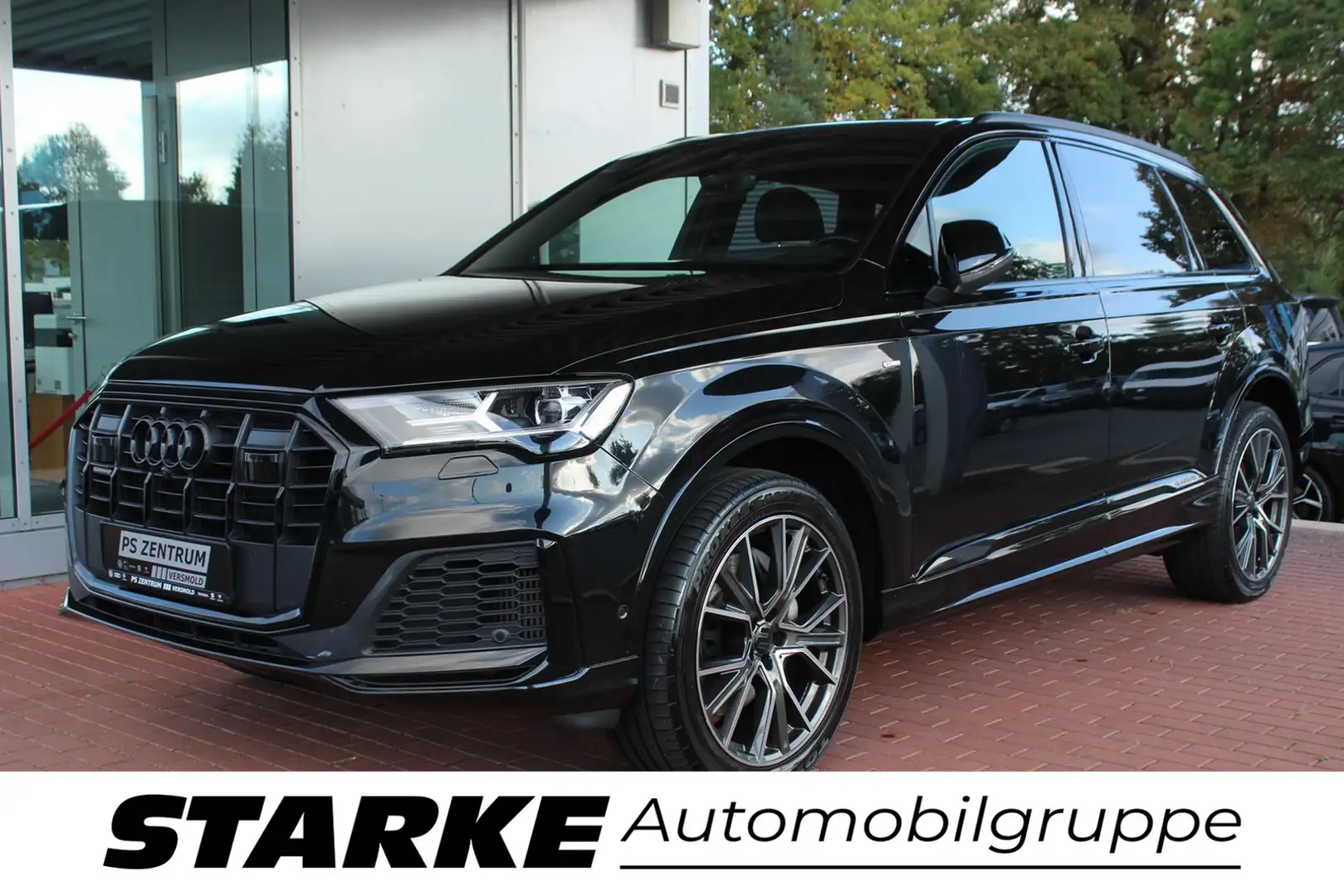 Audi Q7 55 TFSI quattro S line Schwarz - 2
