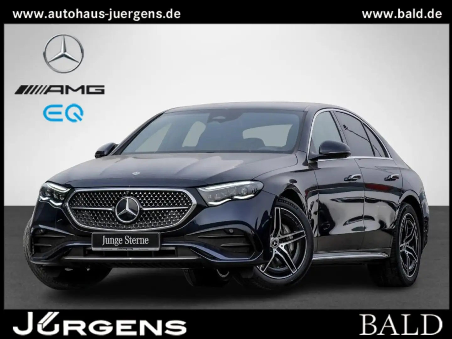 Mercedes-Benz E 200 AMG/Wide/Digital/360/Memory/Totw/Distr/19" Bleu - 2