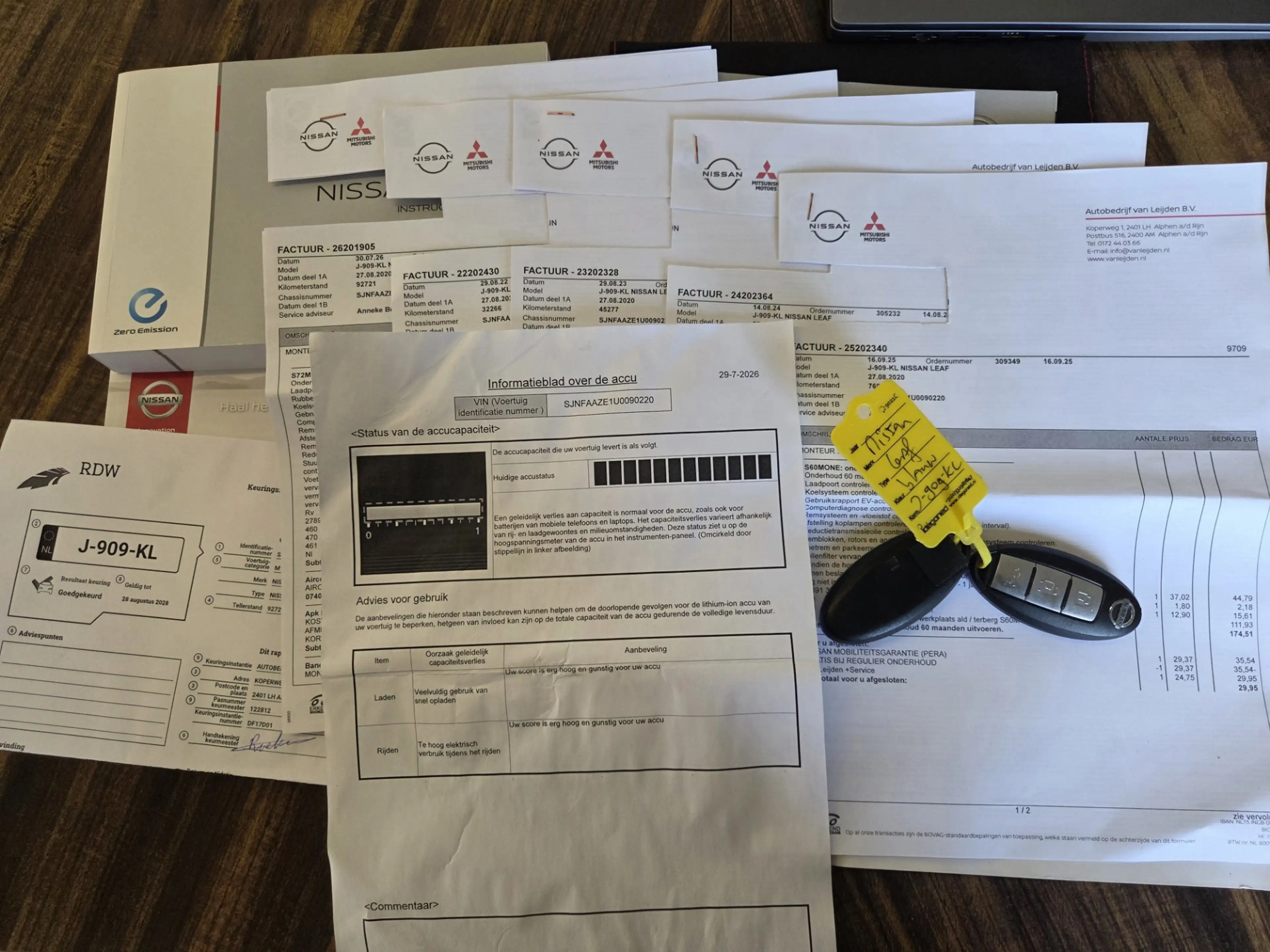 Nissan Leaf E+ Tekna 62 kWh/DEALER ONDERHOUD — photo 4
