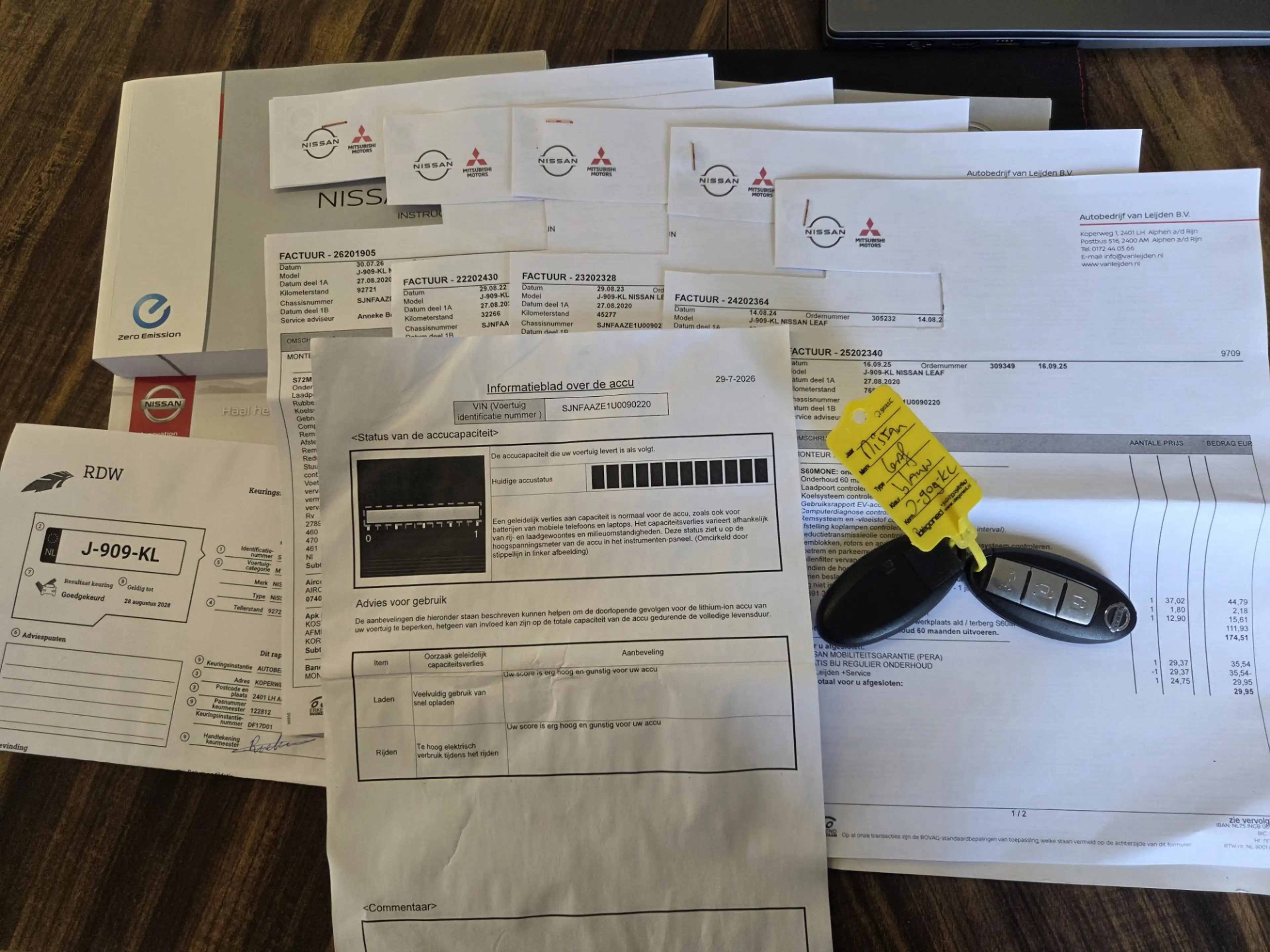 Nissan Leaf E+ Tekna 62 kWh/DEALER ONDERHOUD — photo 37
