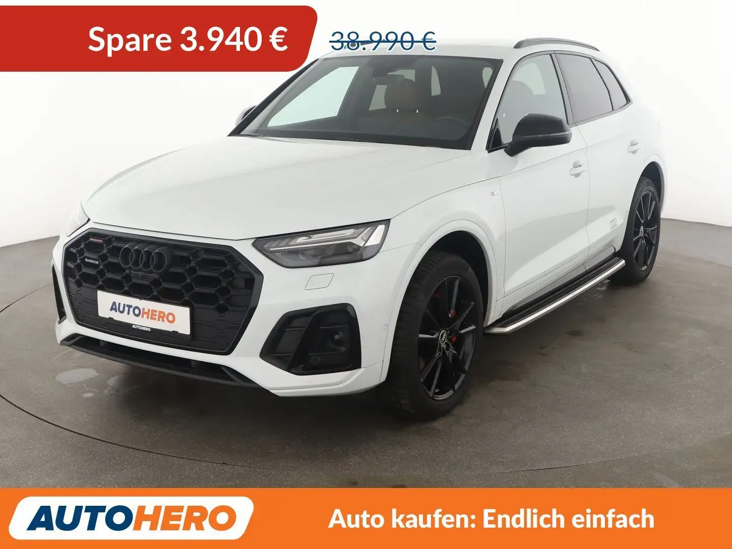Audi Q5 45 TFSI quattro edition one Aut.*NAVI*MATRIX*B&O Weiß - 1