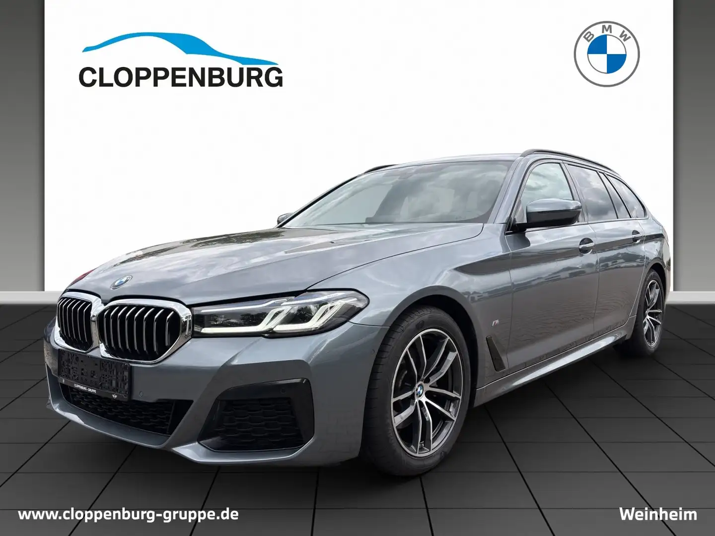 BMW 520 d xDrive Touring M Sportpaket Head-Up+Navi Gris - 1