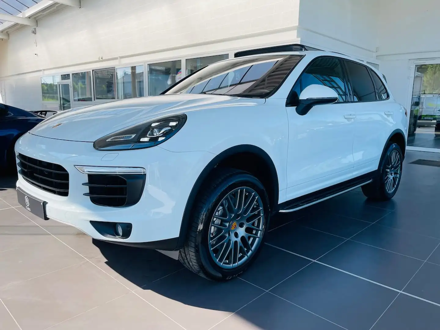 Porsche Cayenne 3.6 Bi-Turbo V6 S ** GARANTIE + TOIT PANO + FULL** Blanc - 1