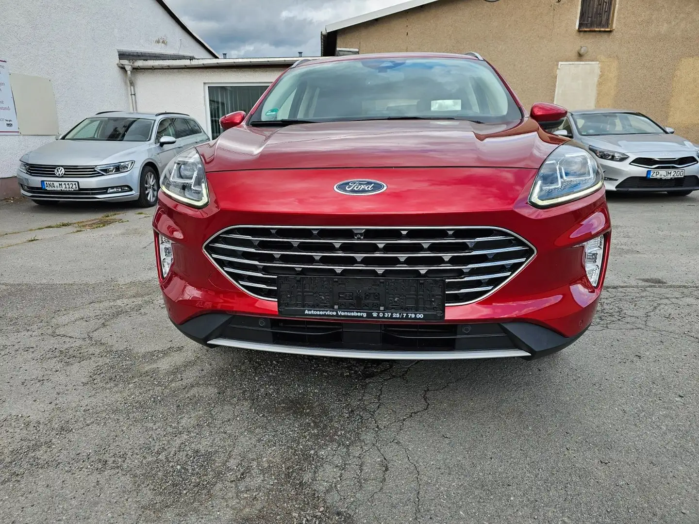Ford Kuga Titanium LED Navi Frotscheibenheizung SHZ Rood - 2