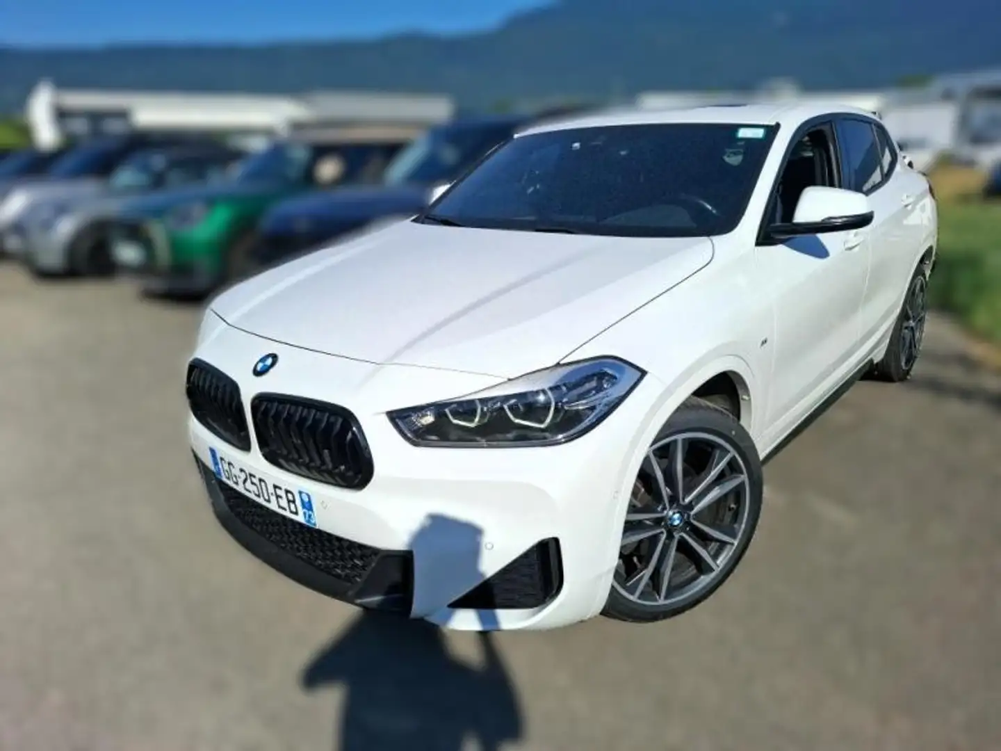 BMW X2 xDrive18dA 150ch M Sport Euro6d-T Blanc - 1