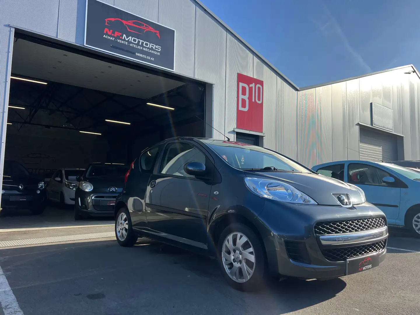 Peugeot 107 107 1.0i boîte automatique moteur Toyota ✅✅ Gris - 2