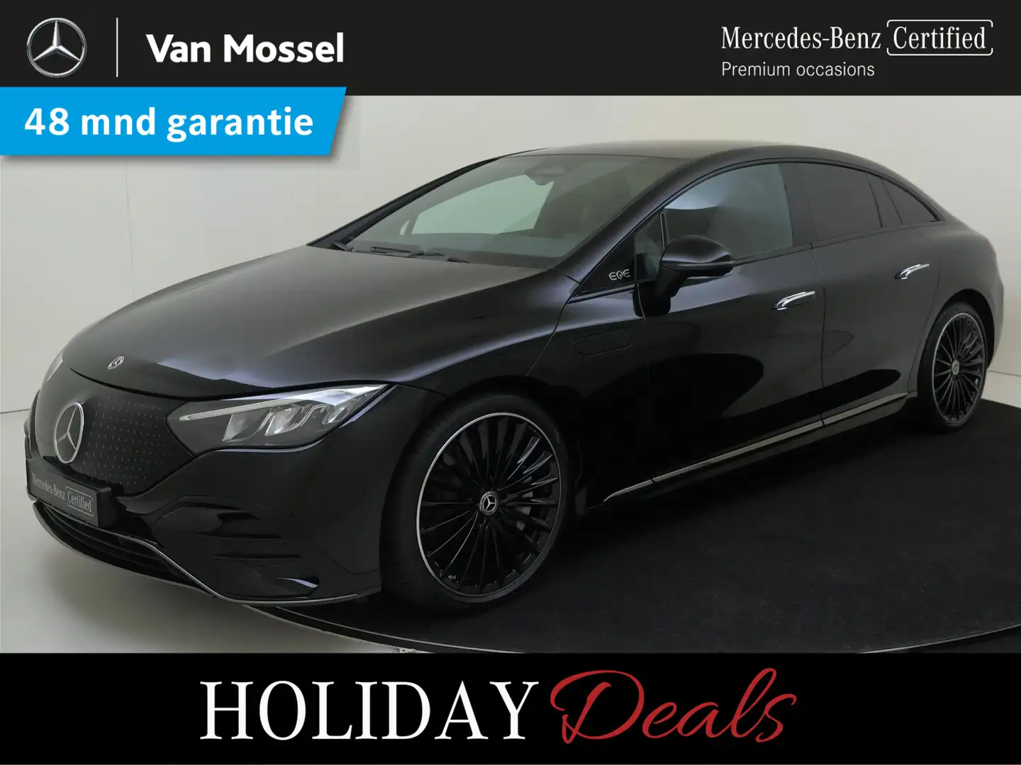 Mercedes-Benz EQE 300 AMG Line 89 kWh / Stoelverwarming / Achteruitrijca Noir - 1