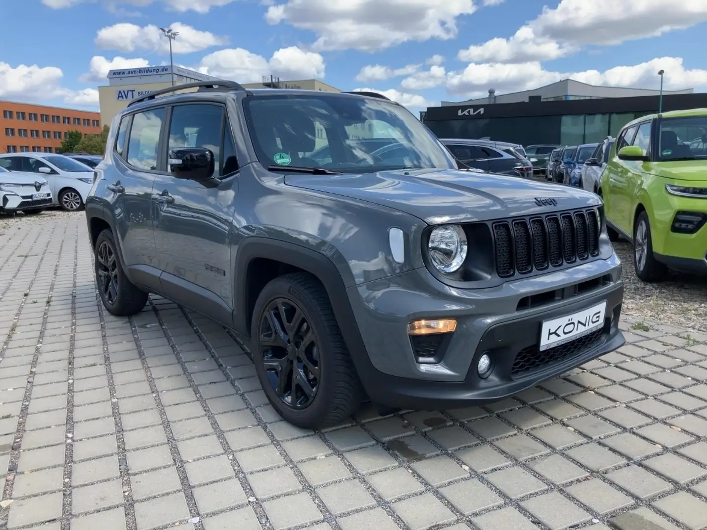 Jeep Renegade Night Eagle Tempomat Klimaautomatik PDC Grau - 2