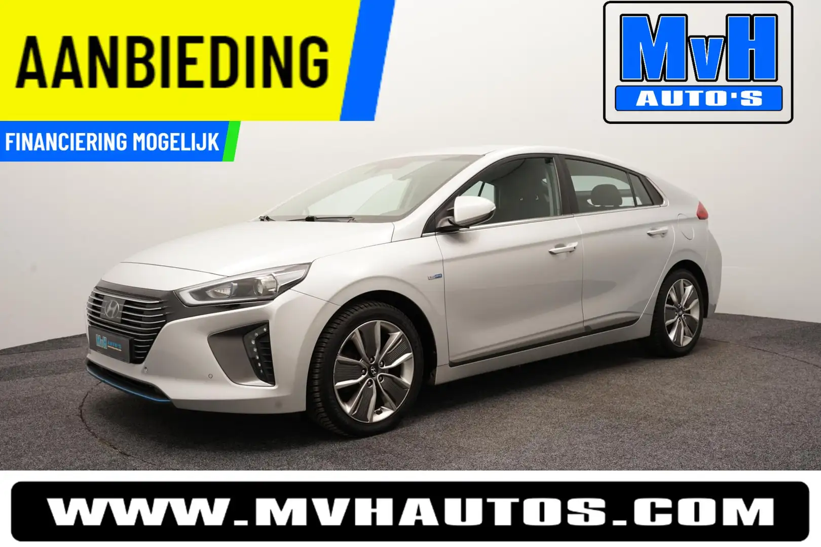 Hyundai IONIQ 1.6 GDi Comfort|ADAP.CRUISE|CAMERA|KEYLESS|LED Gris - 1