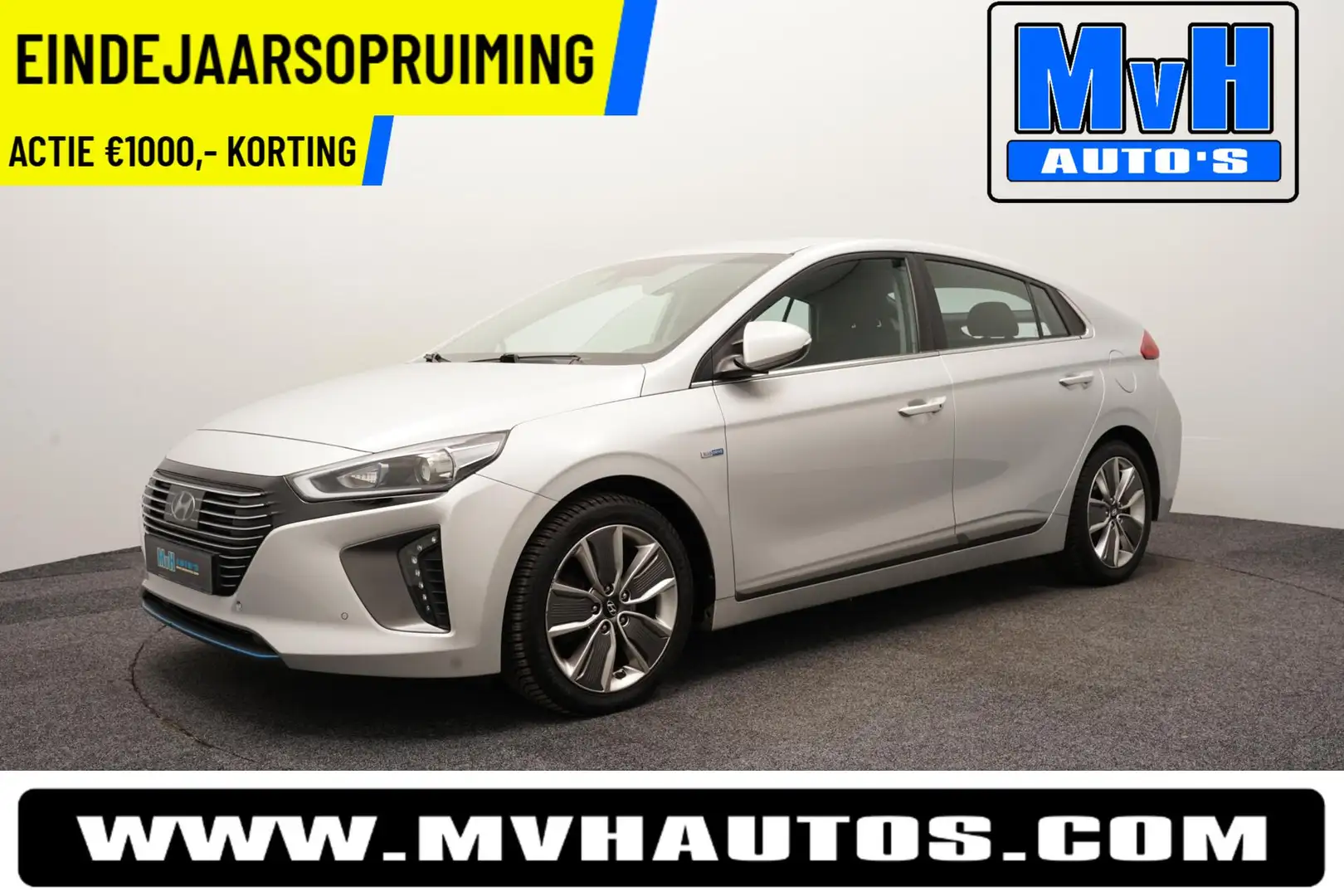 Hyundai IONIQ 1.6 GDi Comfort|ADAP.CRUISE|CAMERA|KEYLESS|LED Grigio - 1