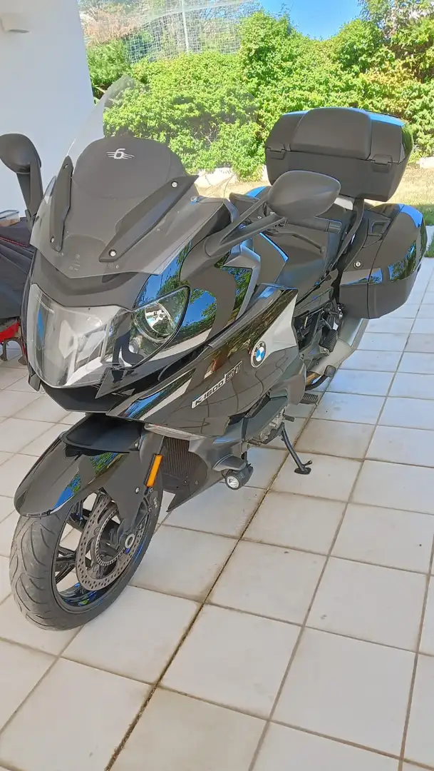 BMW K 1600 GT stra full Kiles radio usb Negru - 1