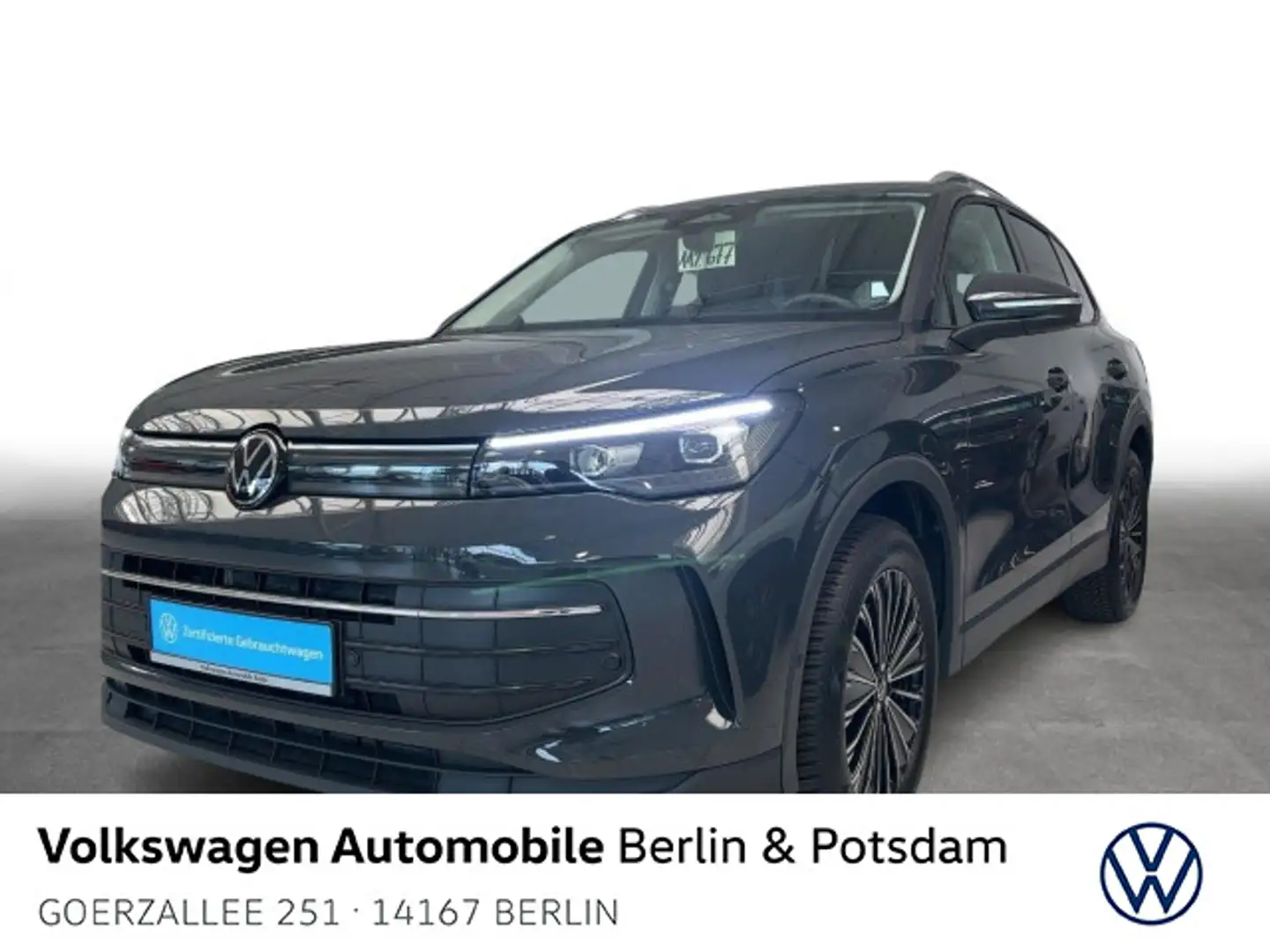 Volkswagen Tiguan 2.0 TDI DSG Life Navi R-Kam AHK LED Grau - 1