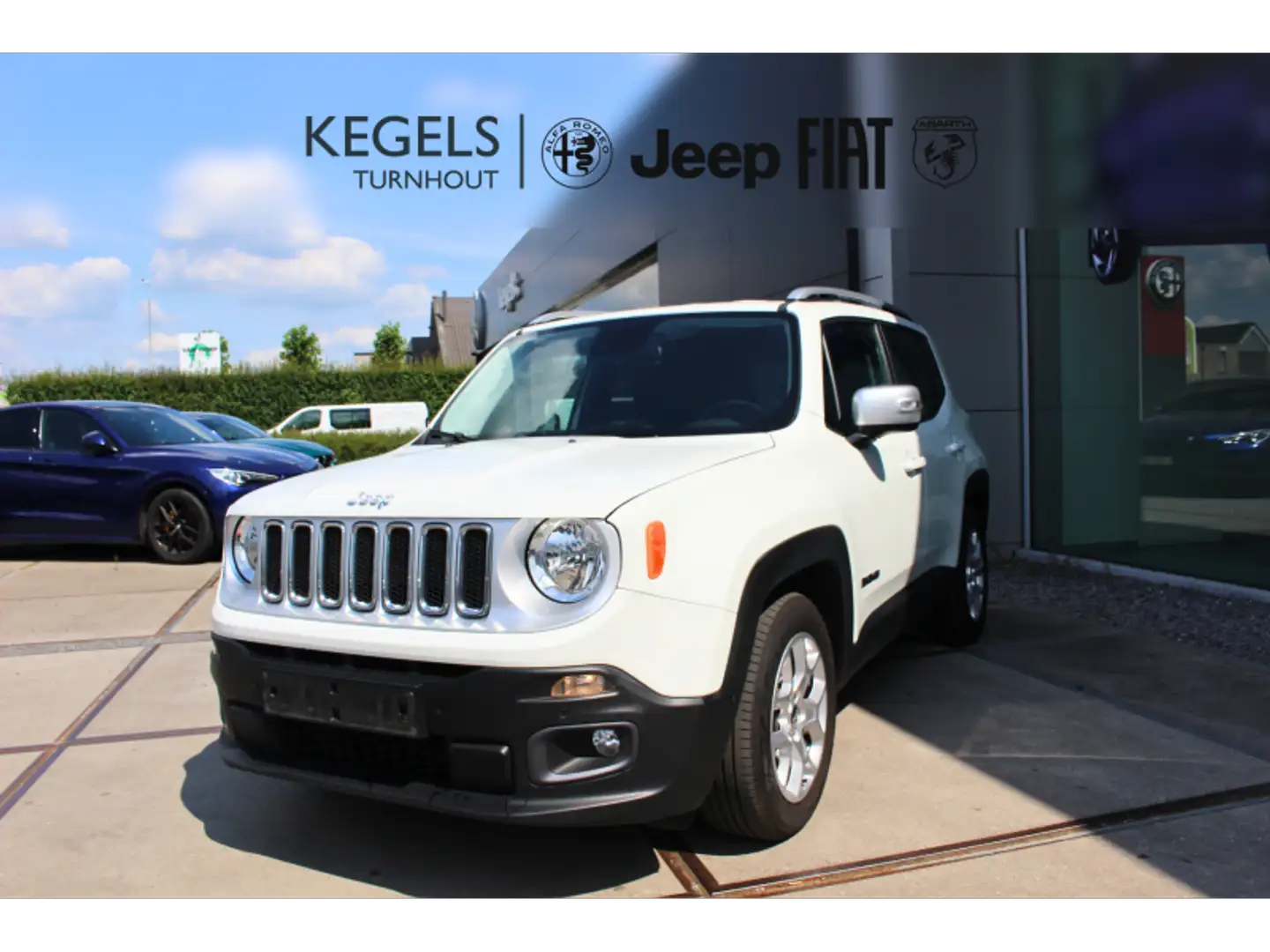 Jeep Renegade Limited 1.4 Multiair Wit - 1