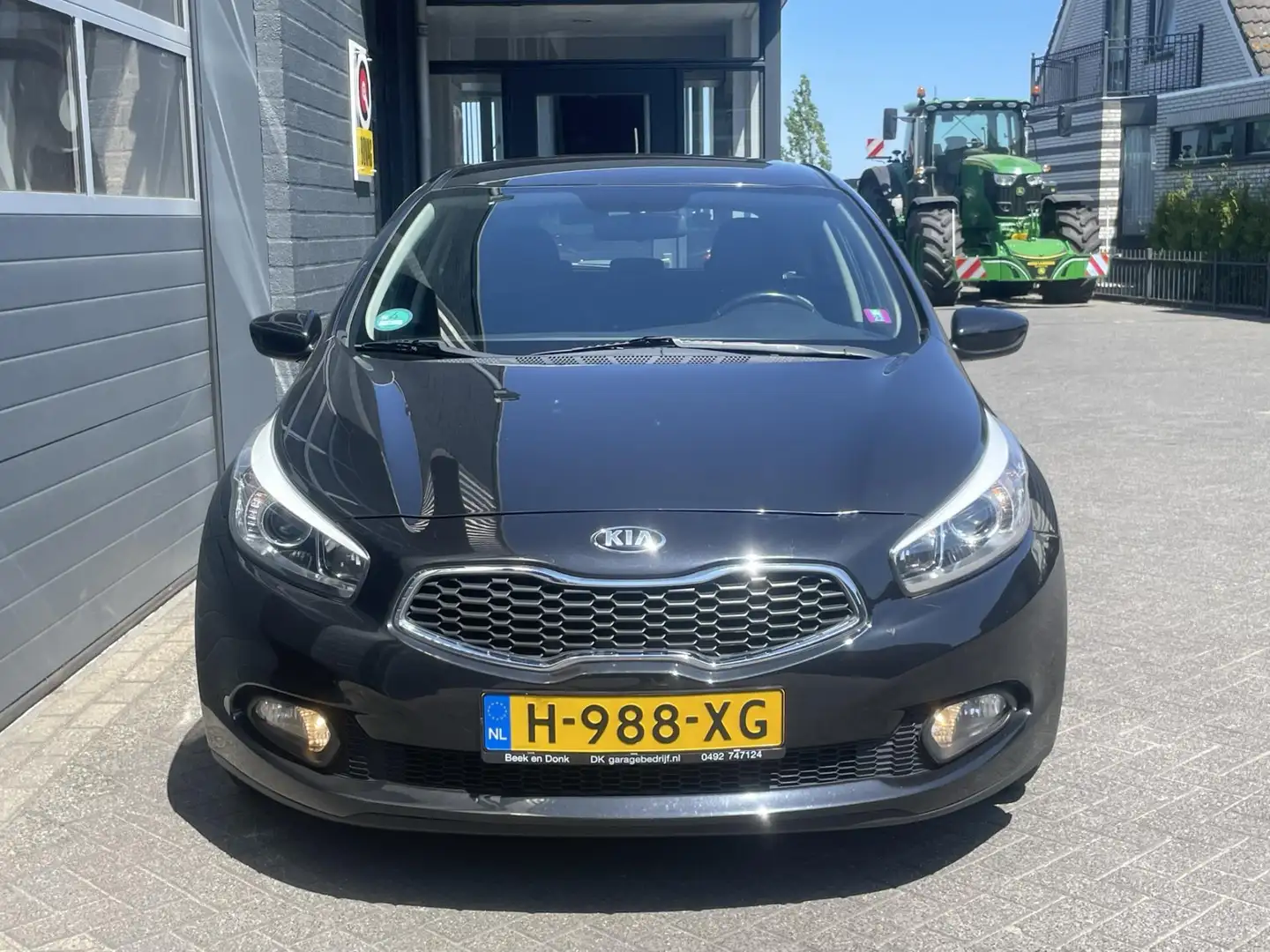 Kia Ceed / cee'd 1.4 CVVT, Dynamicline, Cruise, Airco, Lmv Zwart - 2