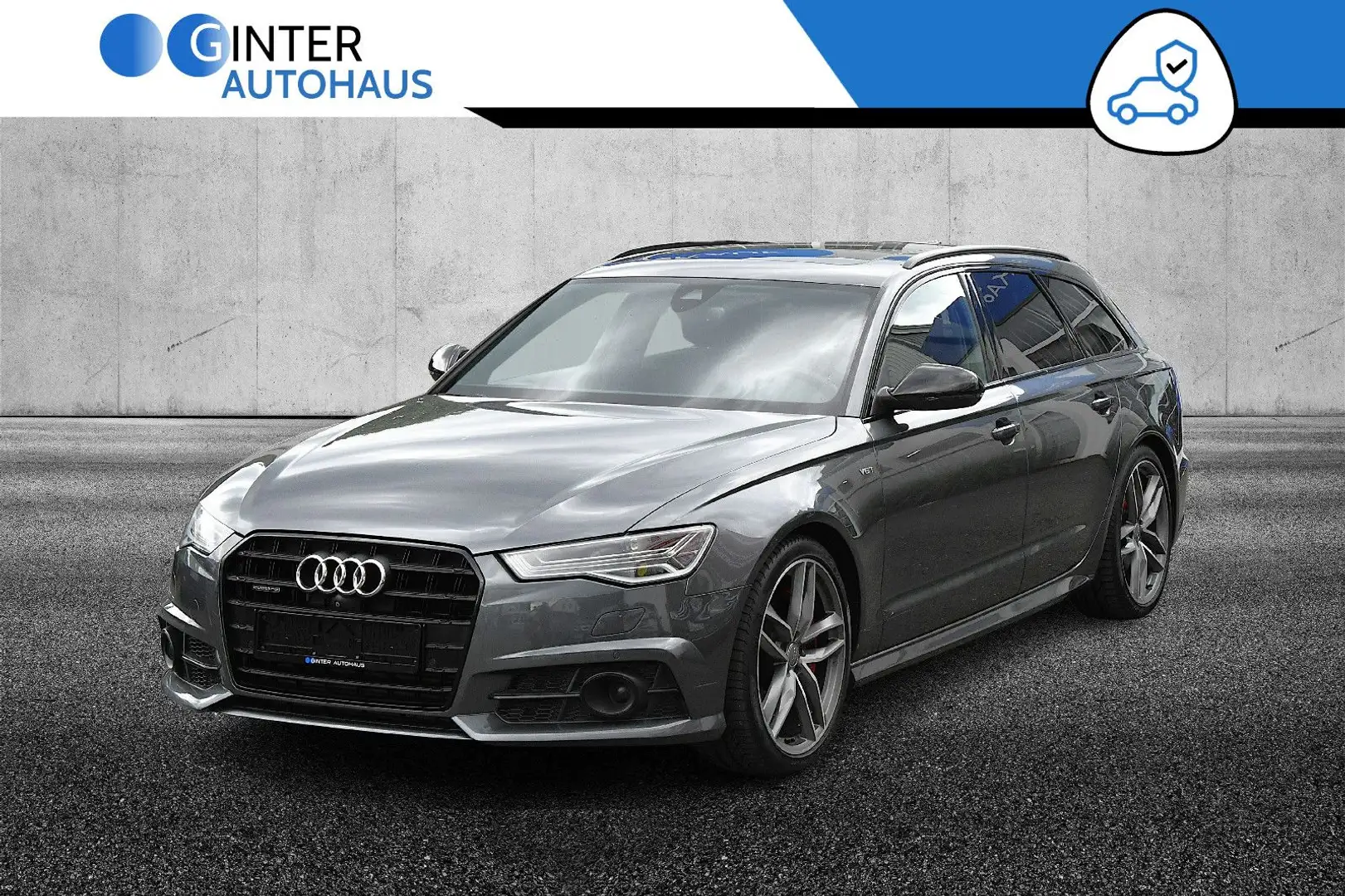 Audi A6 Avant 3.0 TDI diesel quattro competition Grau - 1