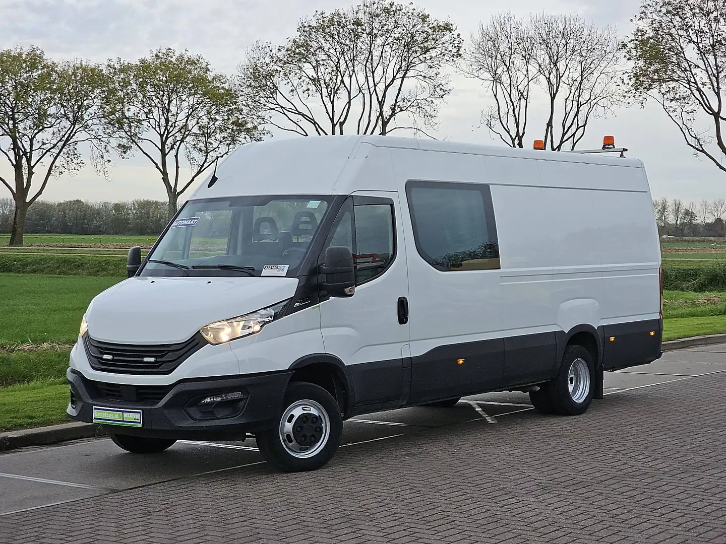 Iveco Daily 35 C dubbel cabine EURO6 Wit - 2