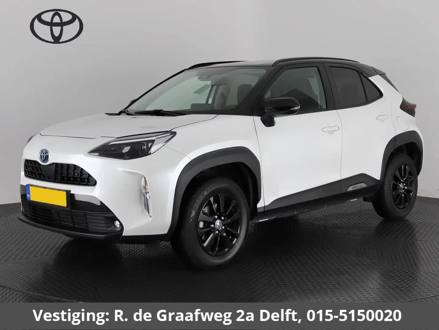 Toyota Yaris Cross 1.5 Hybrid 115 Active Bi-Tone Private Lease nu van Wit - 1