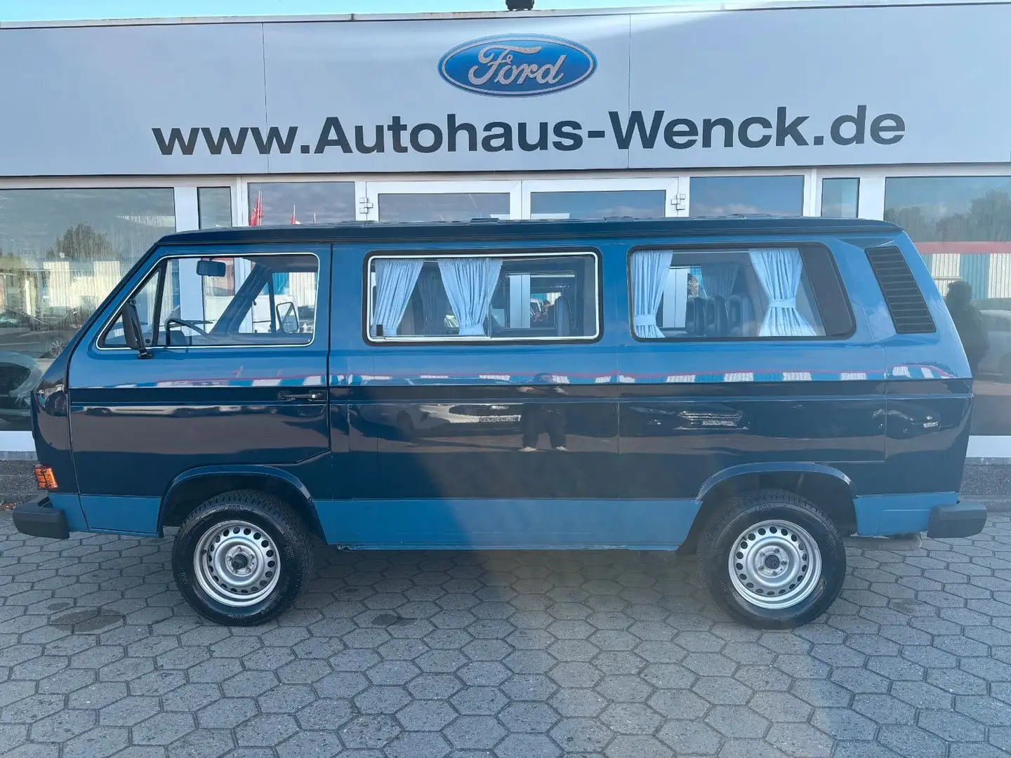 Volkswagen T3 Caravelle T3 1,6D *H-Kennzeichen*Gutachten*8.SITZE*HU NEU* Blau - 1
