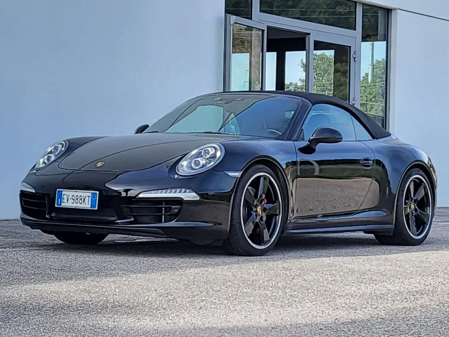 Porsche 911 3.8 Carrera 4S Cabriolet Pack 50year iva deducibil Nero - 1
