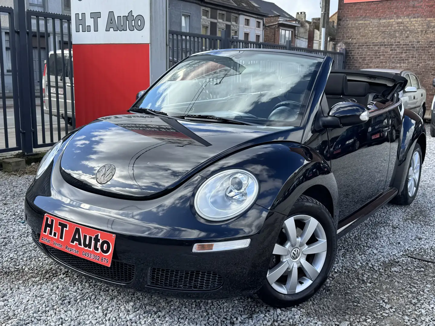 Volkswagen Beetle cabriolet 1.4 ess airco ct ok !! Noir - 1