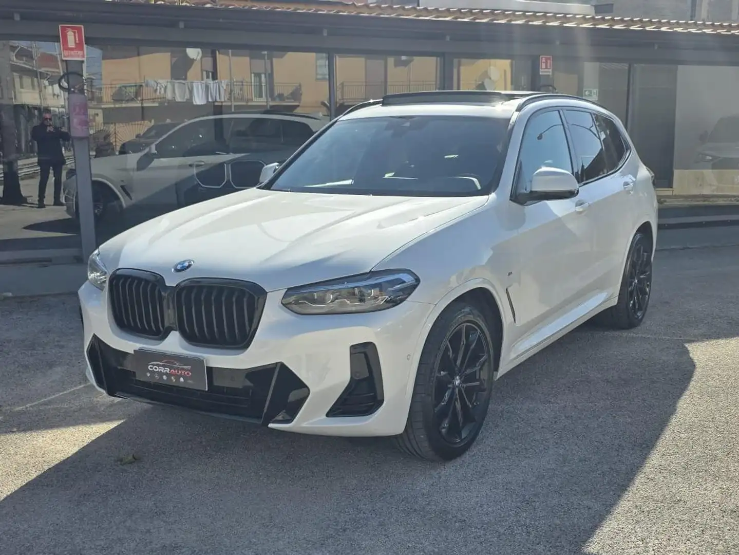 BMW X3 X3 xdrive20d mhev 48V Msport Tetto Blanc - 1