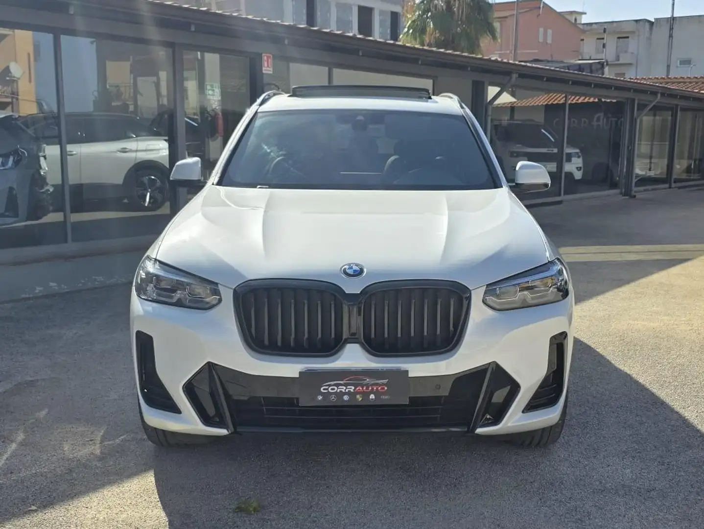 BMW X3 X3 xdrive20d mhev 48V Msport Tetto Blanc - 2