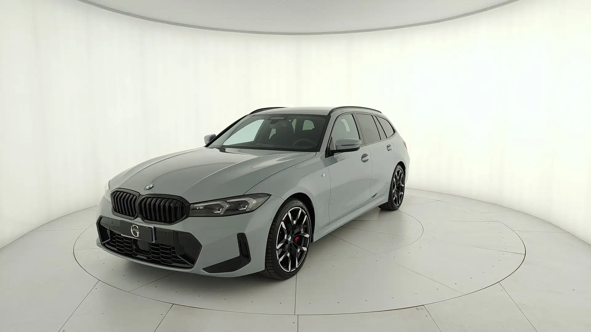 BMW 320 d Touring mhev 48V Msport xdrive auto Grigio - 1
