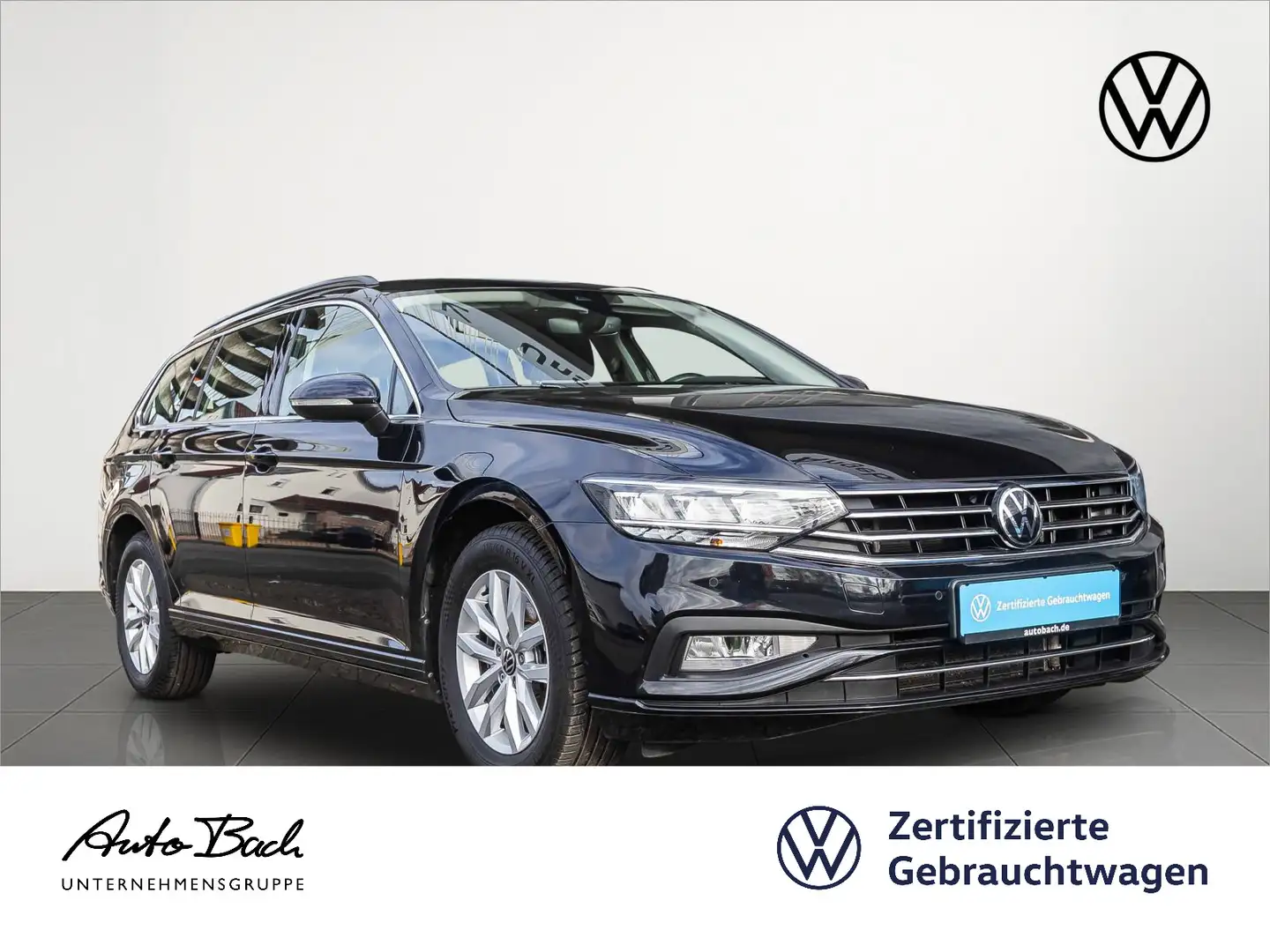 Volkswagen Passat Variant 2.0 TDI Business DSG Navi LED ACC Noir - 1