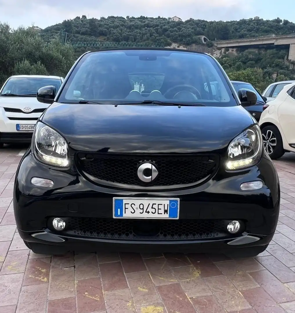smart forTwo 1.0 Youngster 71cv AUTOMATICA - UNICA PROPRIETARIA Zwart - 1