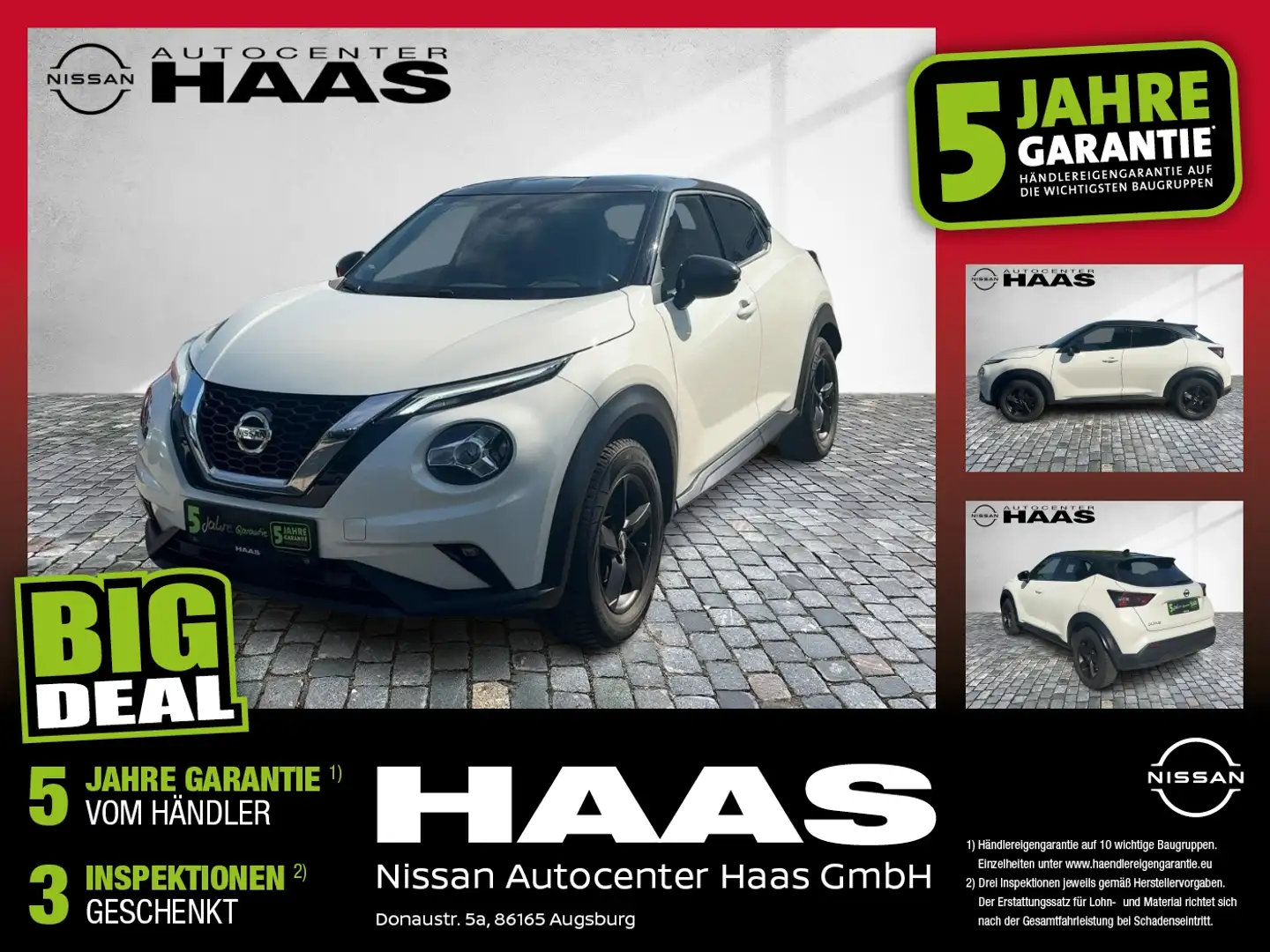 Nissan Juke 1.0 DIG-T Enigma Automatik inkl. Winterräder Nero - 1