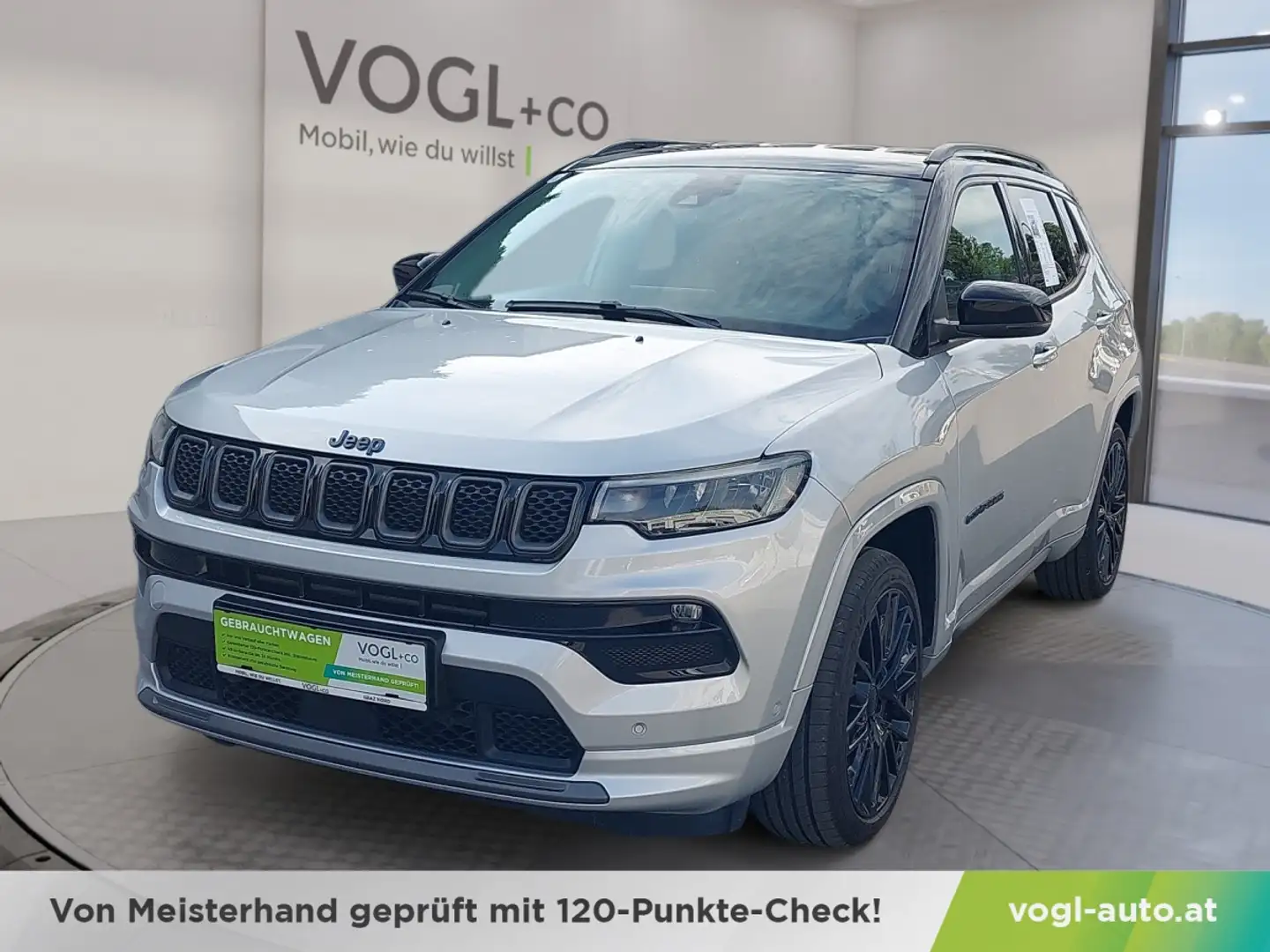 Jeep Compass Compass 1.3 PHEV S 240 PS AT 4xe Silber - 1