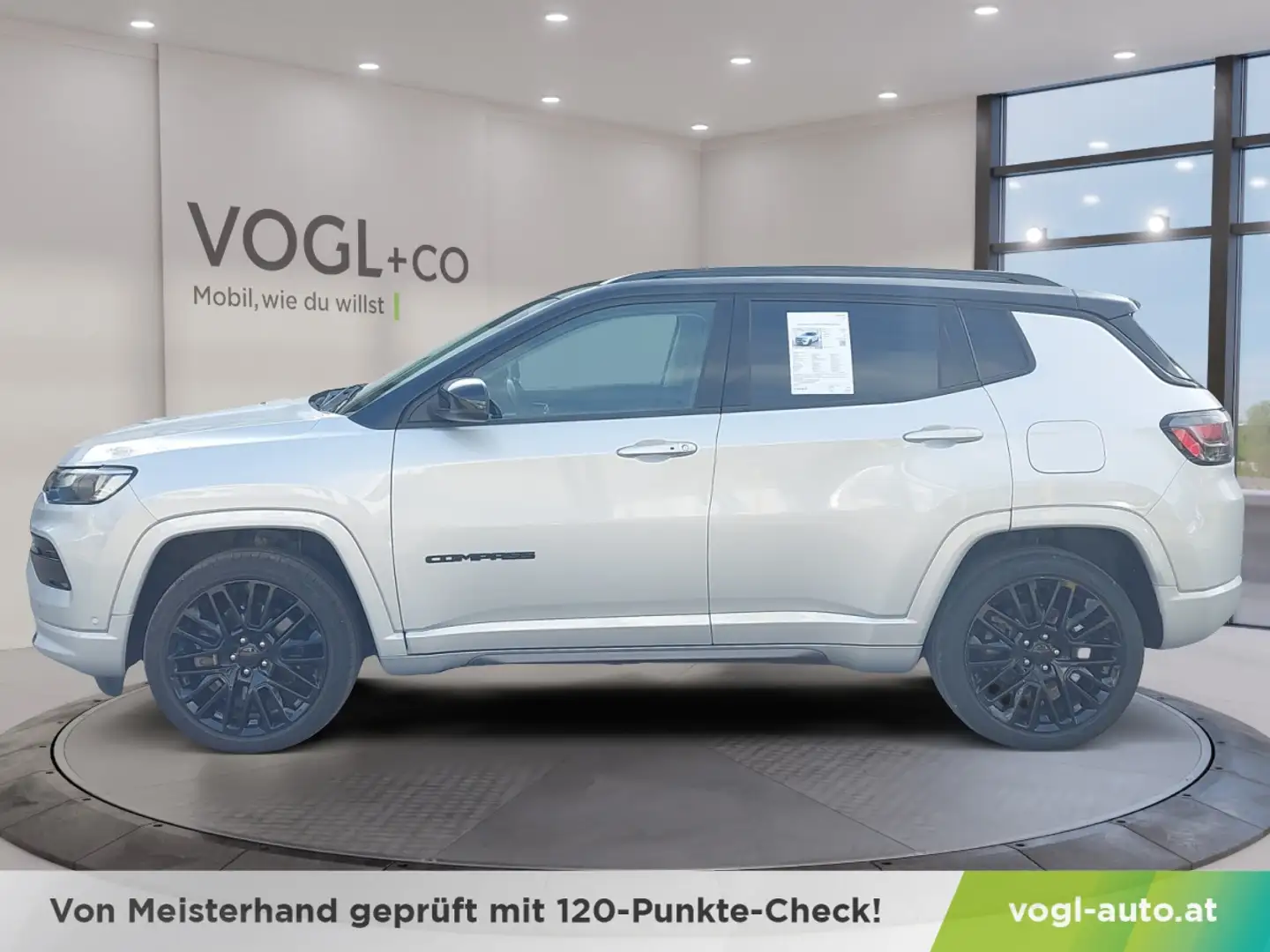 Jeep Compass Compass 1.3 PHEV S 240 PS AT 4xe Silber - 2