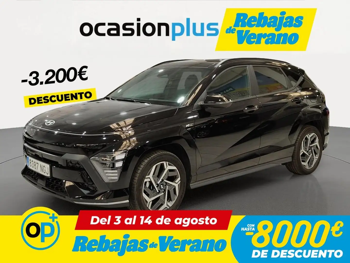 Hyundai KONA HEV 1.6 GDI NLine Style DT 138 Negro - 1