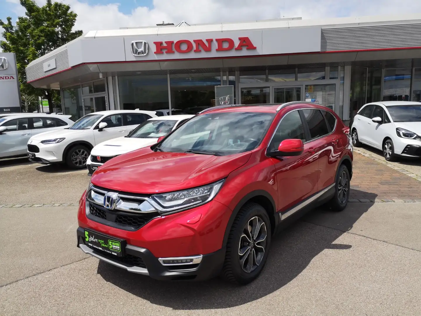 Honda CR-V 2.0 Hybrid Executive AWD Leder* Navi* Kamera Červená - 2