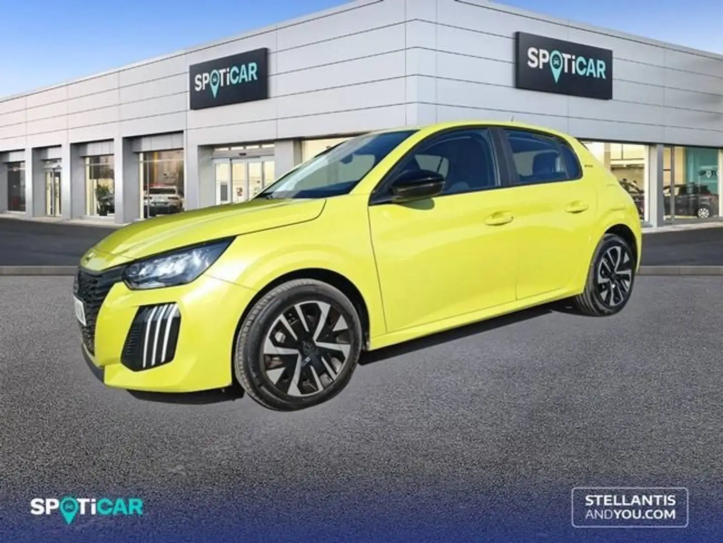 Peugeot 208 1.2 Hybrid Style e-DCS6 110 Amarillo - 1